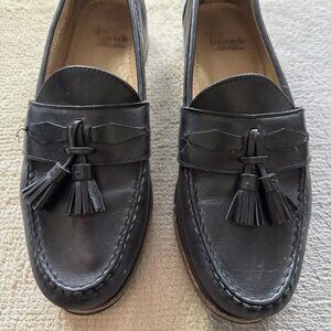 Allen Edmonds Stowe Tassel Loafers Black/Brown Leather Size 10.5 D 4489 45200